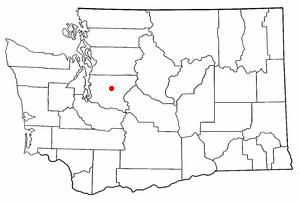Location of North Bend, Washington