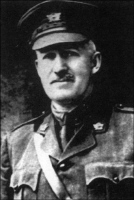 Photo of Sutherland in uniform with the Canadian Expeditionary Force