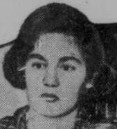 A black and white cropped newspaper headshot of Marge in 1936.