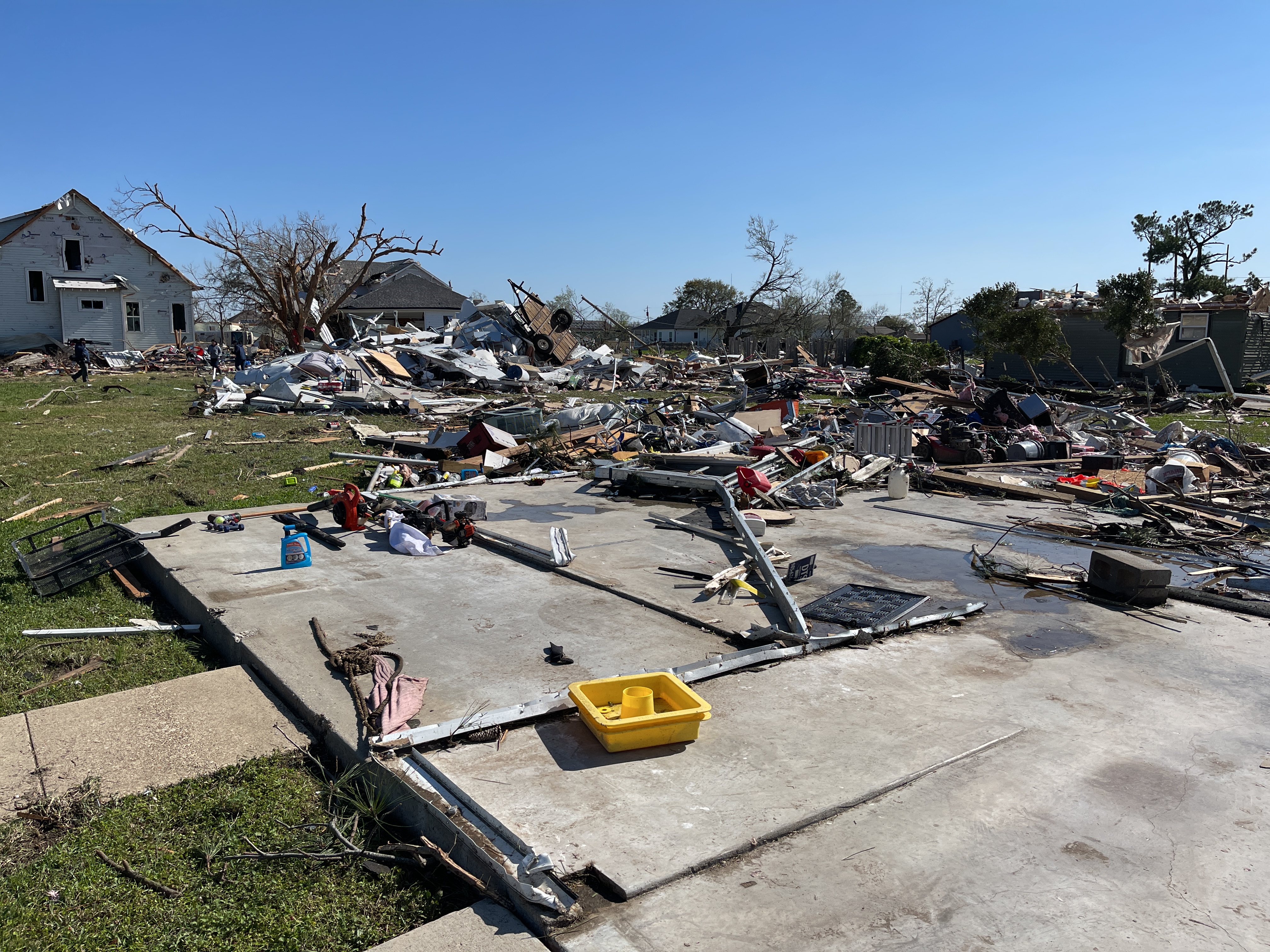 High-end EF3 damage in Arabi, Louisiana 2022