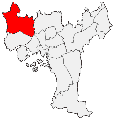 Location of Bydel Vestre Aker