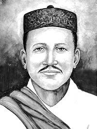 Sketch of Motiram Bhatta