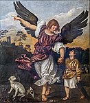 The Archangel Raphael and Tobias by Titian