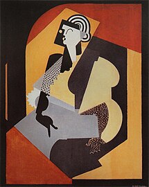 Albert Gleizes, Femme au gant noir (Woman with Black Glove), 1920