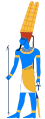 Amun post Amarna (azure skin color).svg
