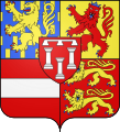 Arms of the lords of Zuylestein, natural son of Frederick Henry, Prince of Orange and his descendants the earls of Rochford in England[56]