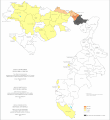 Share of Croats in Republika Srpska by municipalities 2013