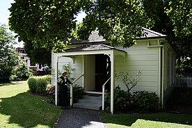 The Chapel, a replica of the original mission chapel at the Te Papa Mission Station