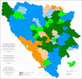Ethnic structure of Bosnia and Herzegovina by municipalities 1981