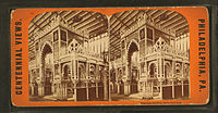 Brazilian Section, Main Exhibition Building, Centennial Exposition, Philadelphia (1876).