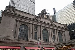 The south facade of Grand Central Terminal, as seen from 42nd Street