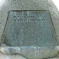 Cornstalk monument