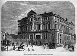 Palacio del Marqués de Portugalete, engraving from photograph of Jean Laurent, according to the index of the first page of the magazine La Ilustración de Madrid.