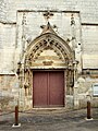 Portal of Saint-Romain church in Migé