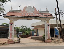 Gate in Maur village