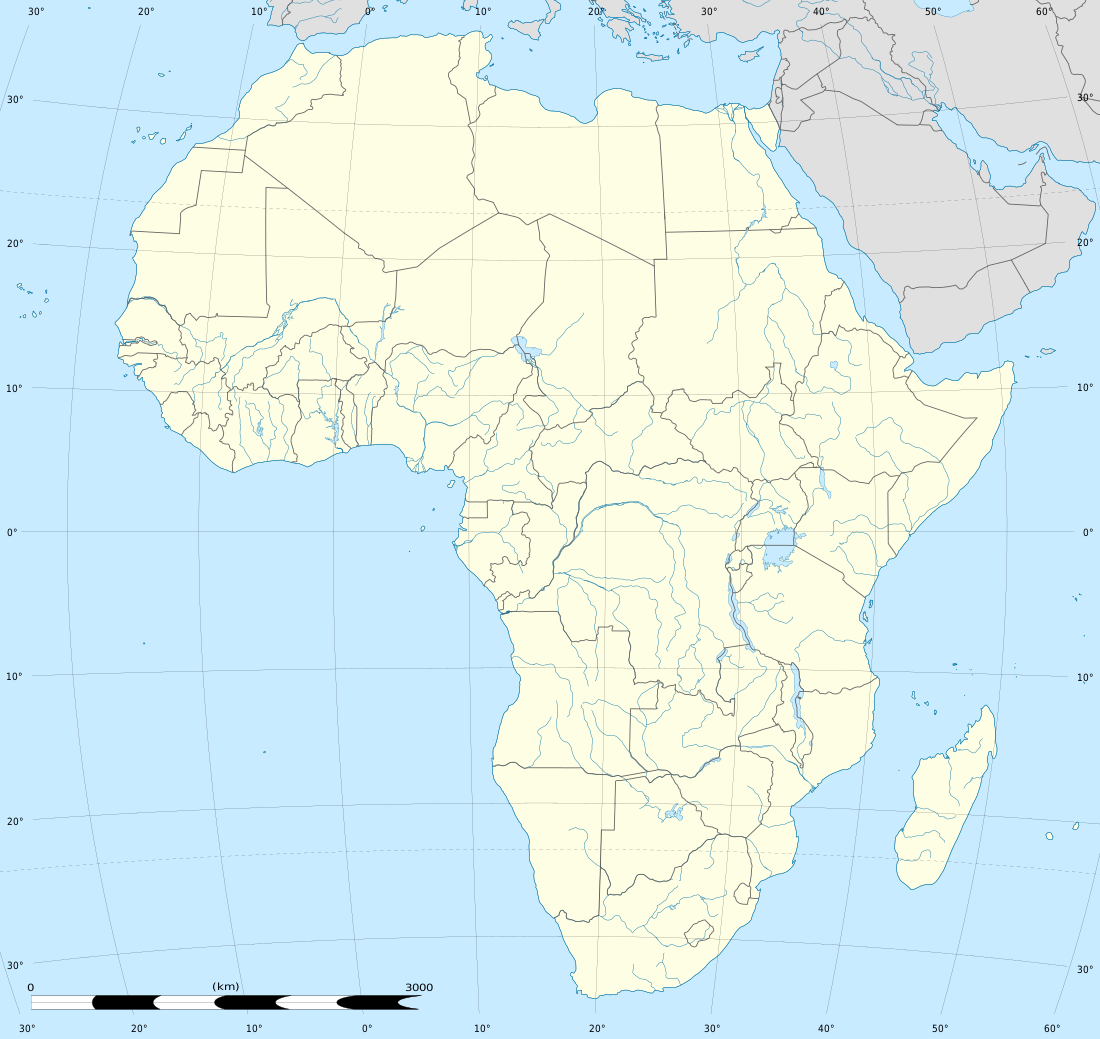 Wydad AC in international football is located in Africa