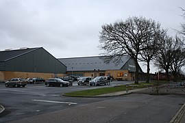 Brædstrup Gymnasium; Used primarily for team handball.