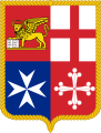 Coat of arm of Italy (Civil ensign)