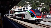 TILO Stadler FLIRT with current livery in Locarno