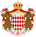 Coat of arms of the principality of Monaco (1297).