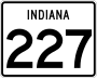 State Road 227 marker