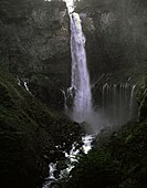 The Kegon Falls in Nikkō