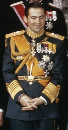 His Majesty, King Constantine II of the Hellenes, Duke of Sparta