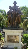 Statue in Makati, Philippines