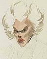 His caricatural depiction of Adrien-Marie Legendre