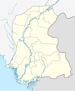Larkana is located in Sindh