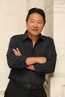 Playwright Rick Shiomi in New York in 2011