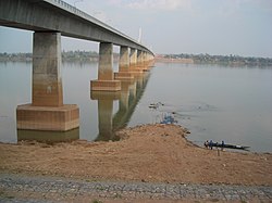 Second Thai–Lao Friendship Bridge, seen from Mukdahan