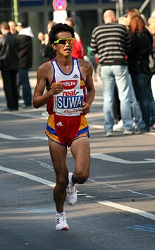 Toshinari Suwa at the 2008 Berlin Marathon