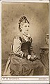 Frederick H. Coldrey (c. early 1870s) Carte de Visite portrait of a young woman.
