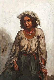 Portrait of a Gypsy (1881)