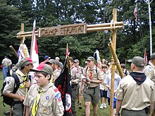 Boy Scouts at Camp Tama