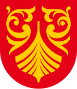 Coat of arms of Vestfold og Telemark County (2020-2024)