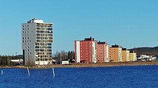 Äijälänranta area in Rauhalahti.
