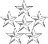 In Honor of his position and all the benifits that come with it, I bestow upon you these stars.