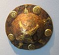 Lombard shield boss northern Italy, seventh century, Metropolitan Museum of Art
