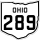 State Route 289 marker