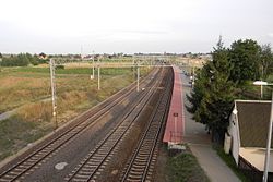 Train station in Skowarcz