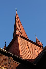 Ringebu Stave Church spire