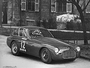 First Ferrari bodied by Zagato, 166 MM Panoramica