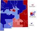 2012 New Mexico Senate election by vote share
