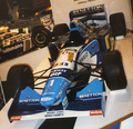Michael Schumacher's Benetton B195 at the 1996 Autosport International Show