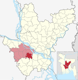 Location of Bhanga