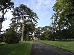 Approach from southern entrance lodge