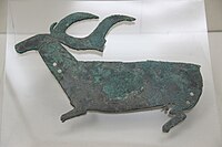 Bronze deer, Upper Xiajiadian culture.[19]