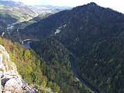 Dunajec Gorge in the Pieniny mountains